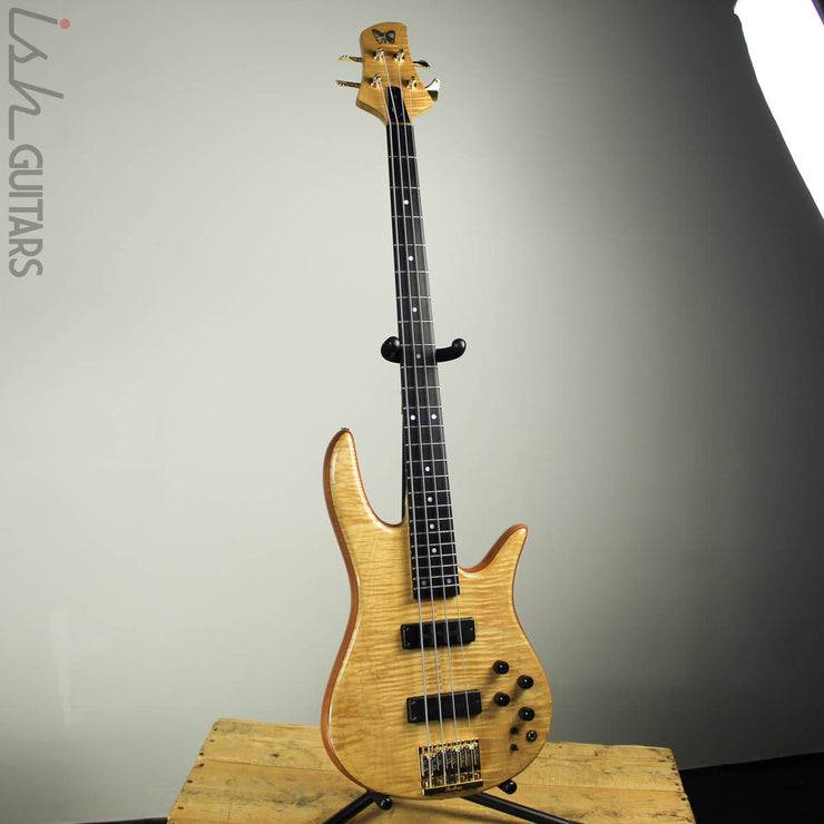 1993 Fodera Monarch 4-String Bass Guitar Haz Bartolini