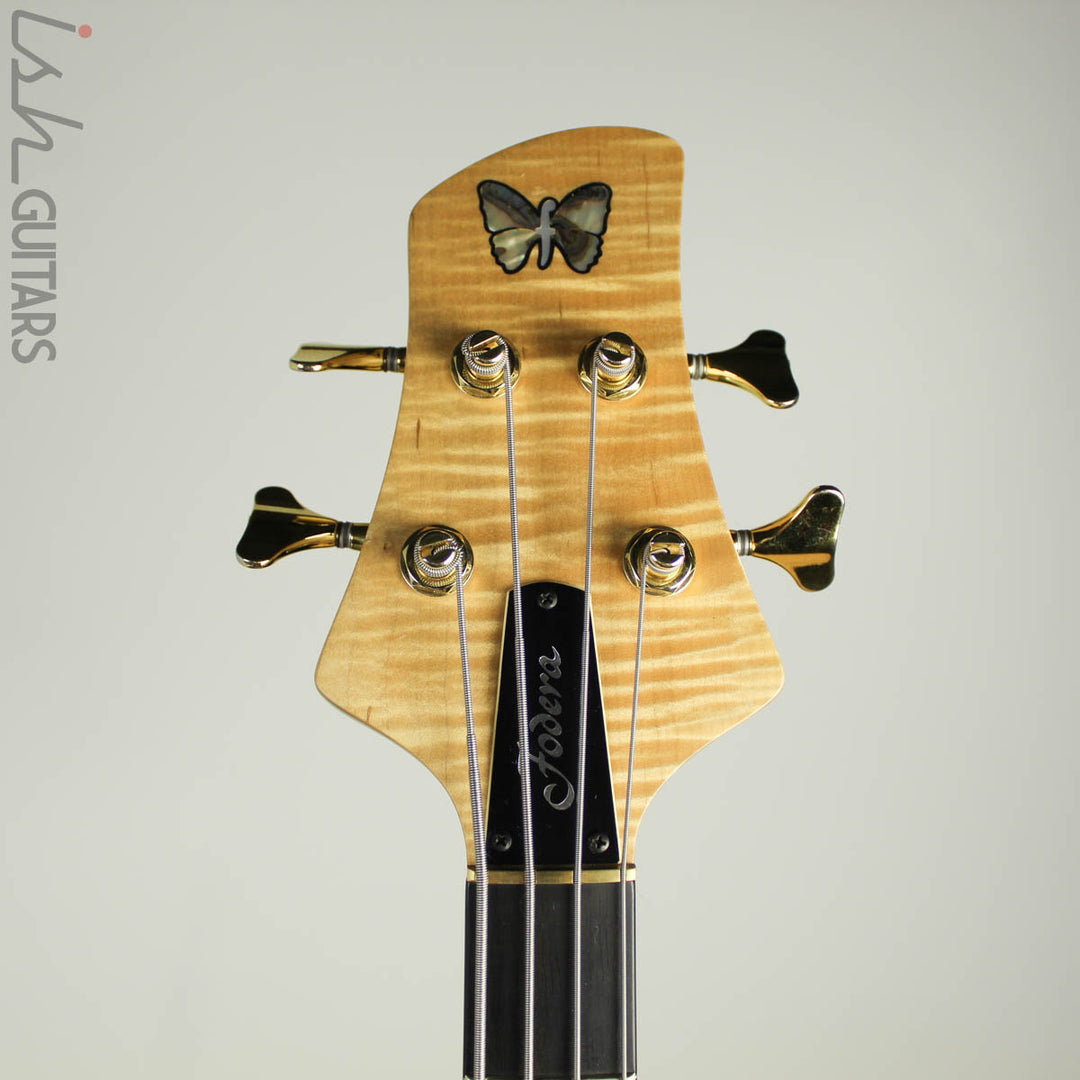 1993 Fodera Monarch 4-String Bass Guitar Haz Bartolini