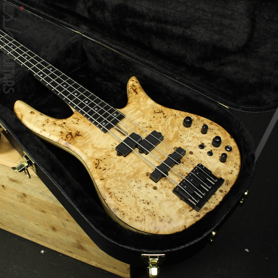 Fodera Monarch 4 Standard Special Poplar Burl Bass