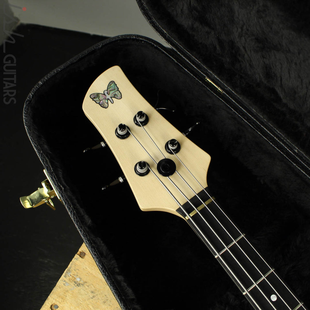 Fodera Monarch 4 Standard Special Poplar Burl Bass