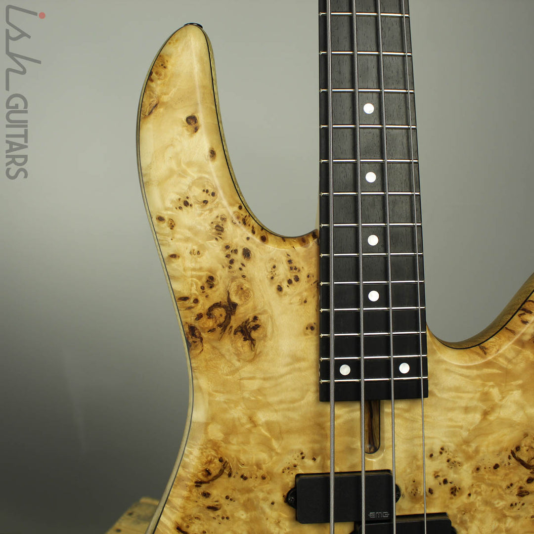 Fodera Monarch 4 Standard Special Poplar Burl Bass