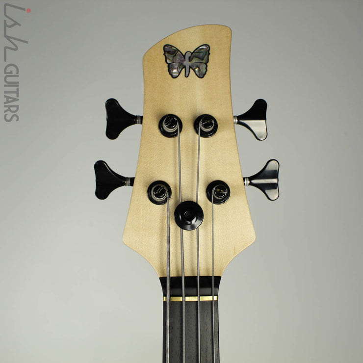 Fodera Monarch 4 Standard Special Poplar Burl Bass
