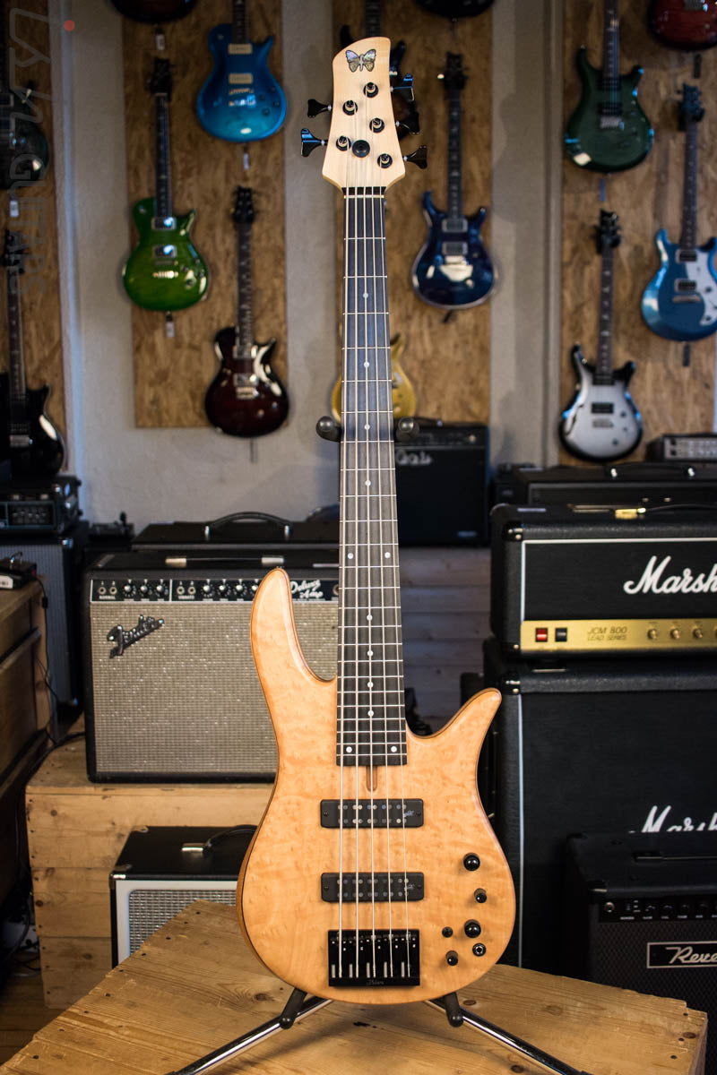 Fodera Monarch 5 Standard Special Limited Edition Burl