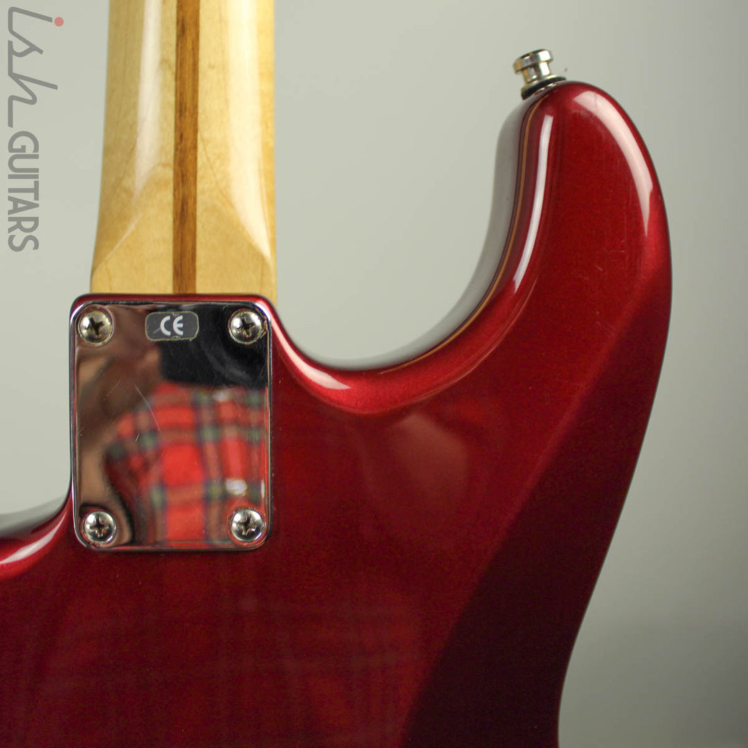 1999 Fender MIM Stratocaster Standard Wine Red