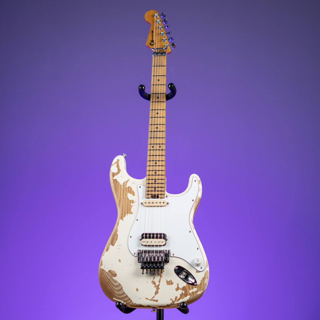 Charvel Henrik Danhage Limited Edition Signature Pro-Mod So-Cal Style 1 Guitar White Relic