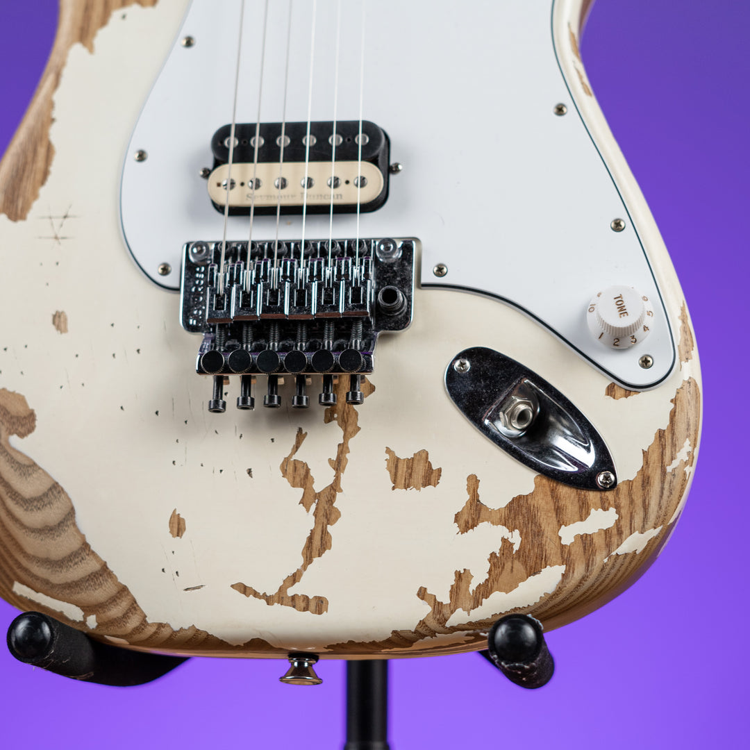 Charvel Henrik Danhage Limited Edition Signature Pro-Mod So-Cal Style 1 Guitar White Relic