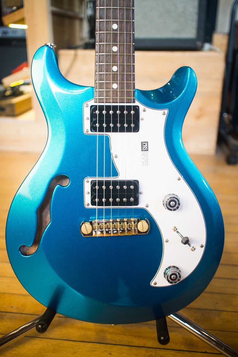 Paul Reed Smith PRS S2 Mira Semi Hollow Custom Color 1 of 1! Aqua Marine  Firemist Color of the Month