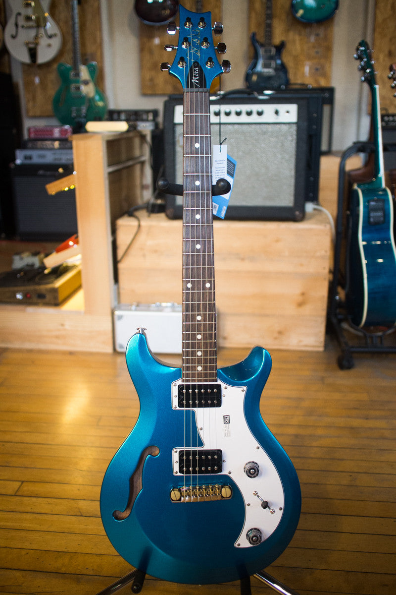 Paul Reed Smith PRS S2 Mira Semi Hollow Custom Color 1 of 1! Aqua Marine  Firemist Color of the Month