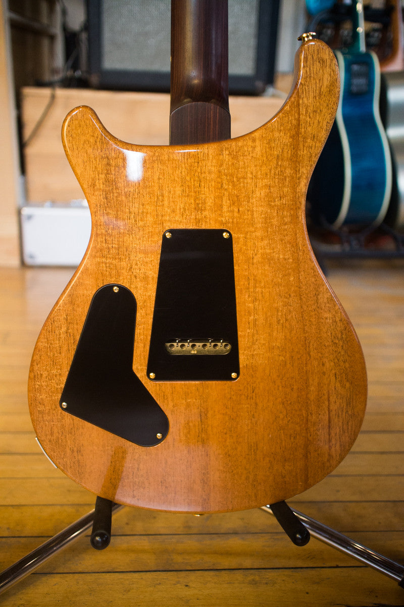 Paul Reed Smith PRS Custom 24 Wood Library Quilt 2013 Fade Brazilian Rosewood Fretboard