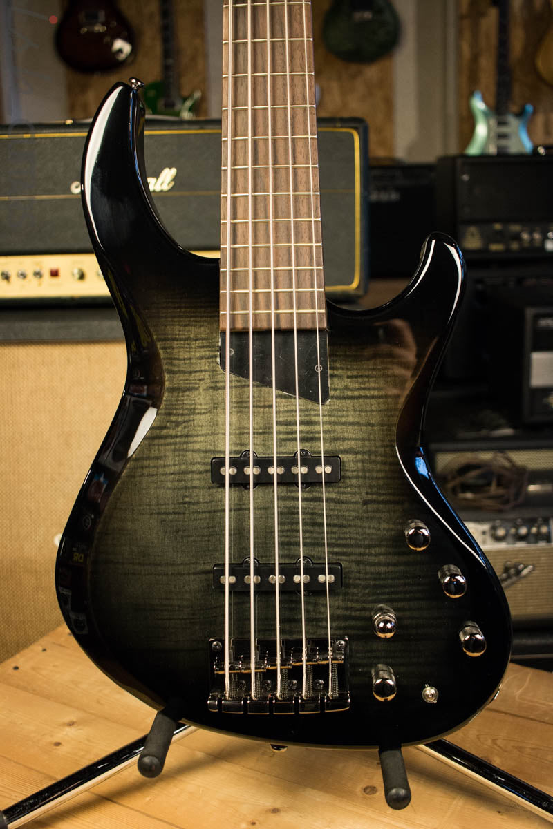 MTD Kingston Saratoga DLX Trans Black Burst 5 String