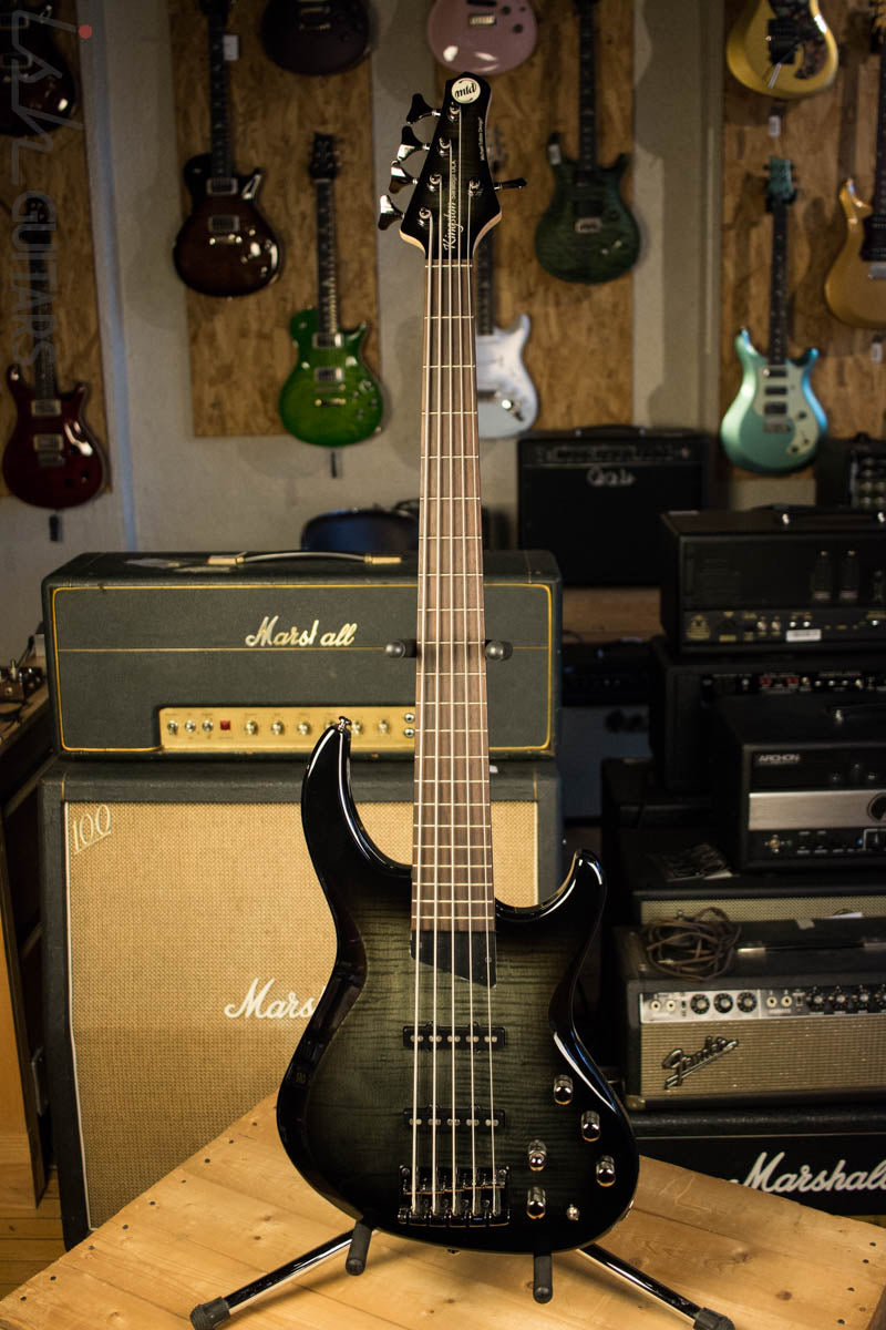 MTD Kingston Saratoga DLX Trans Black Burst 5 String
