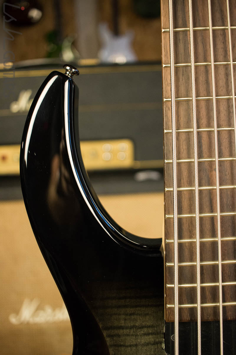 MTD Kingston Saratoga DLX Trans Black Burst 5 String