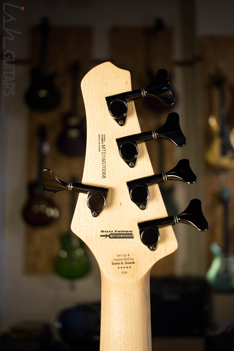 MTD Kingston Saratoga DLX Trans Black Burst 5 String