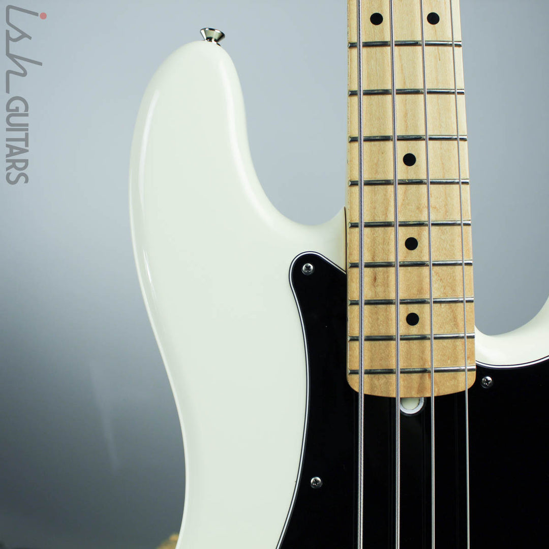 2013 Fender MIM Standard Precision Bass Polar White Maple Fretboard