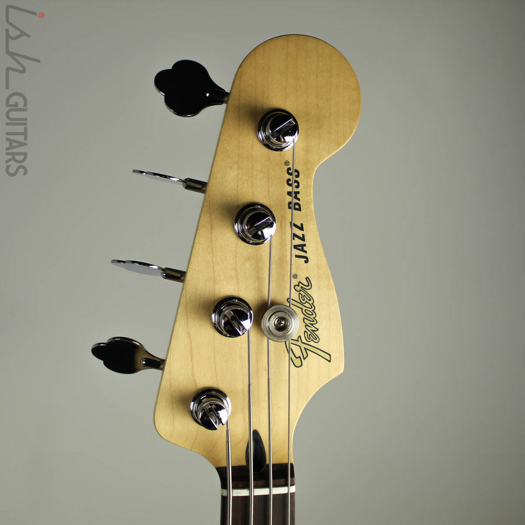 2017 Fender Jazz Bass Deluxe Active Olympic White