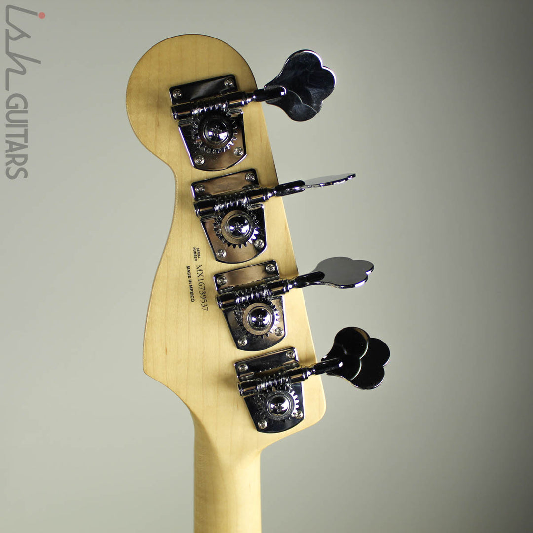 2017 Fender Jazz Bass Deluxe Active Olympic White