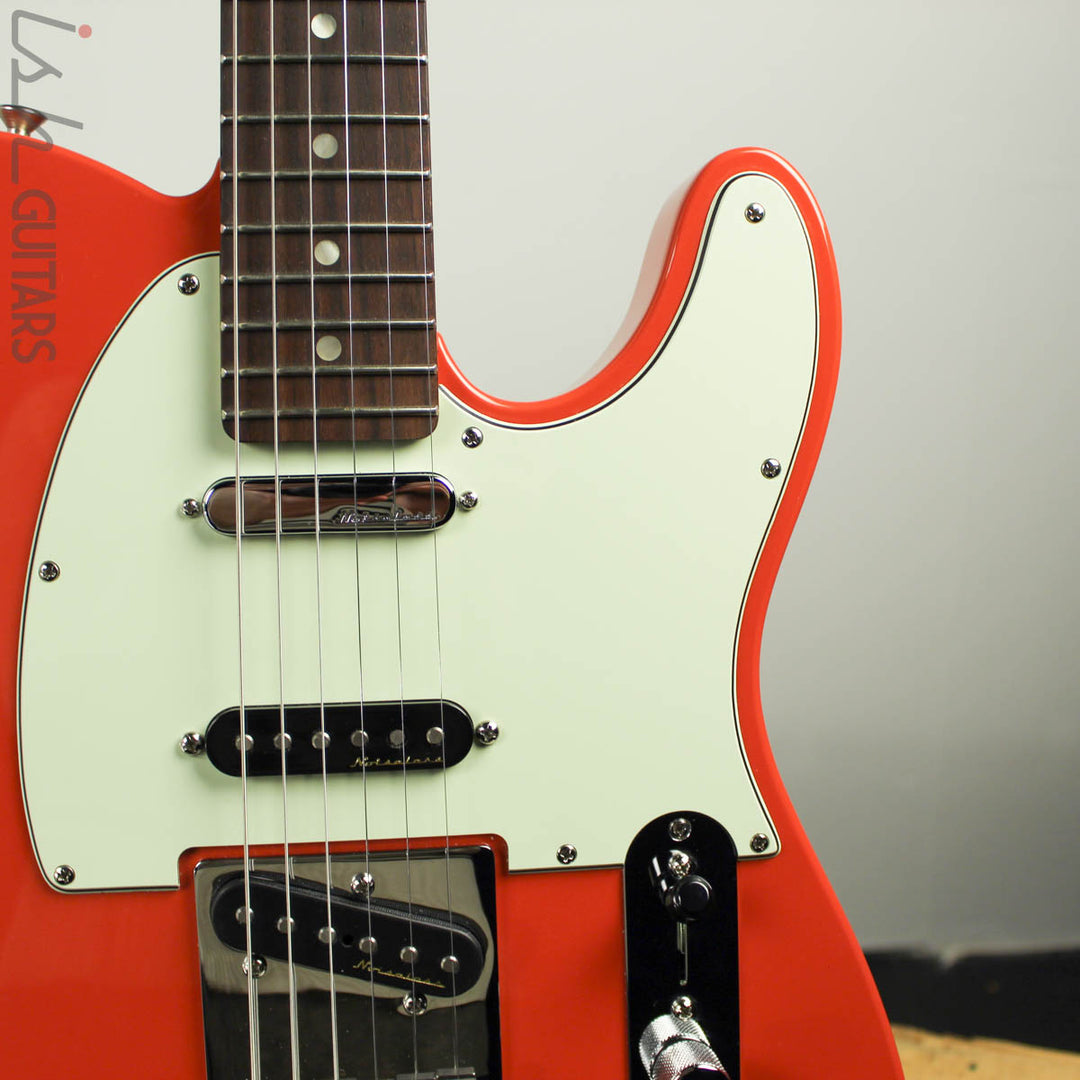 2016 Fender Deluxe Nashville MIM Telecaster Fiesta Red