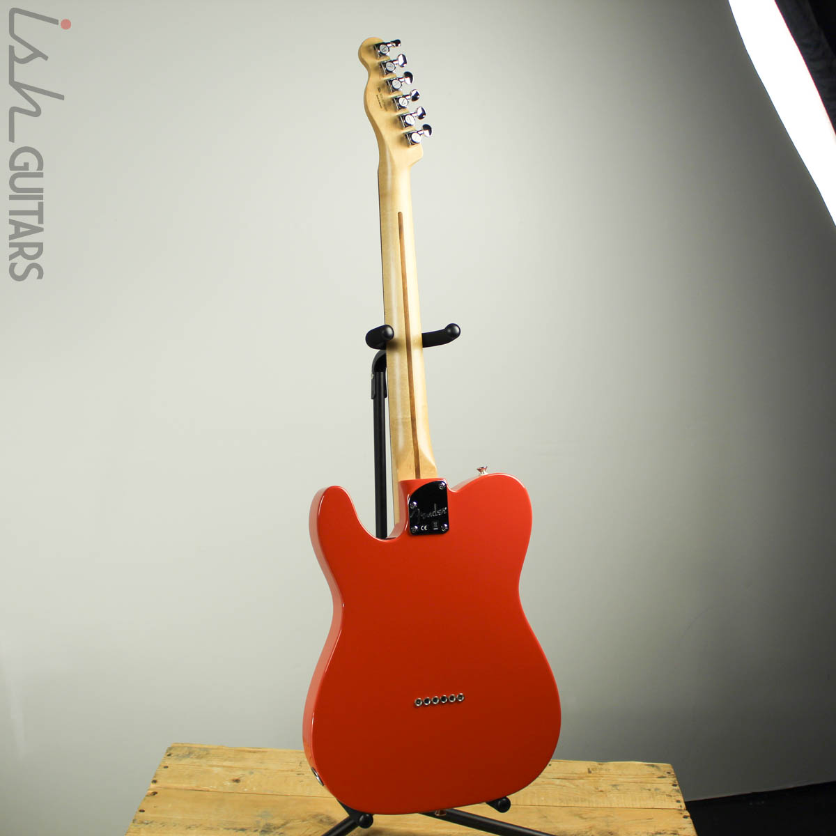 2016 Fender Deluxe Nashville MIM Telecaster Fiesta Red – Ish Guitars