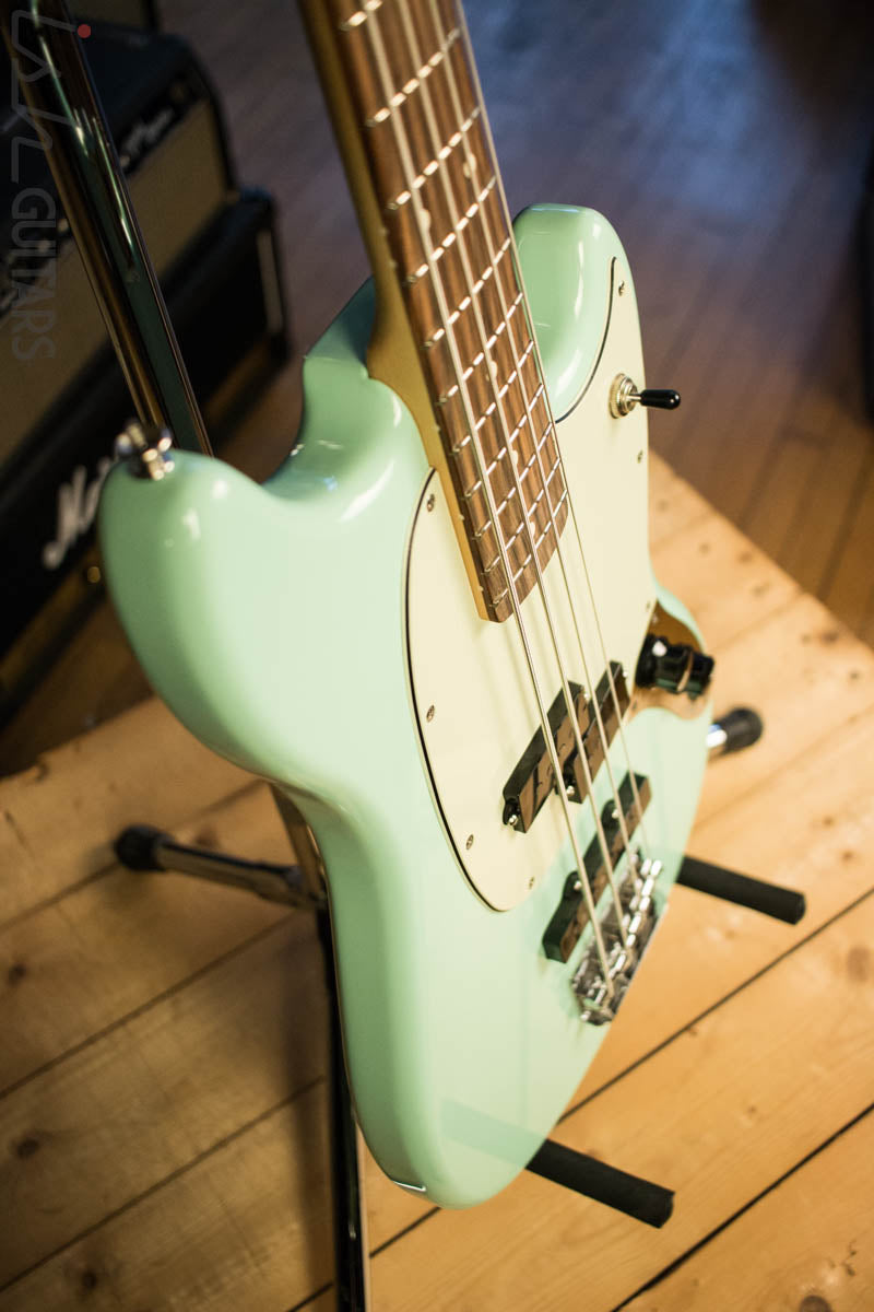 2017 Fender PJ Mustang Bass Daphne Blue
