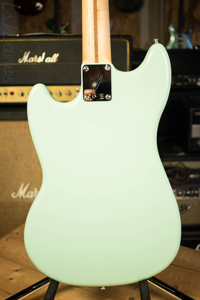 2017 Fender PJ Mustang Bass Daphne Blue