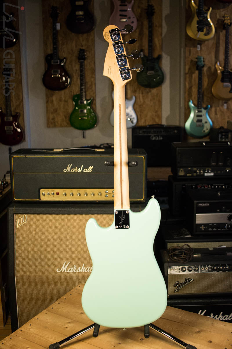 2017 Fender PJ Mustang Bass Daphne Blue