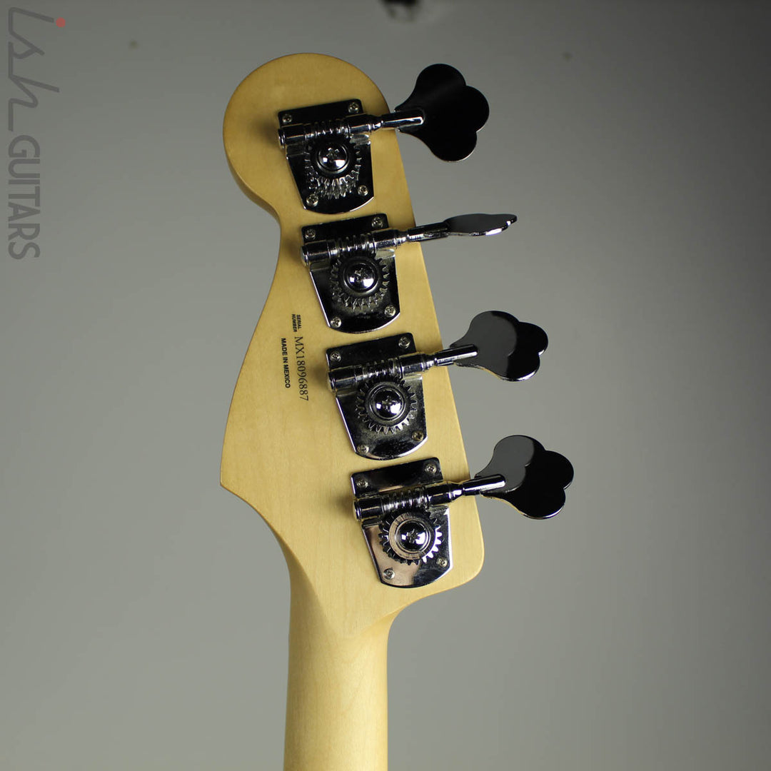 2004 Fender Jazz Bass Metallic Green 2018 Fender Neck