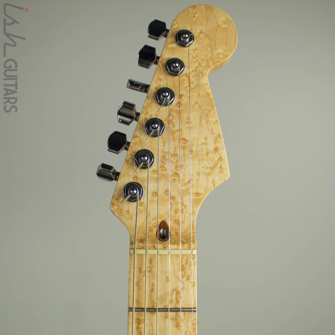 1990s/2000s CIJ Fender Pink Paisley Stratocaster Warmoth Neck Strat Electric Guitar