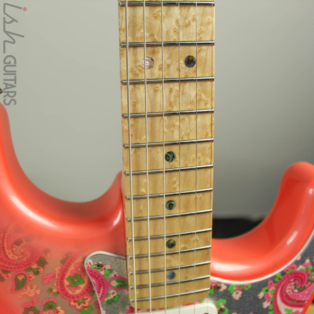 1990s/2000s CIJ Fender Pink Paisley Stratocaster Warmoth Neck