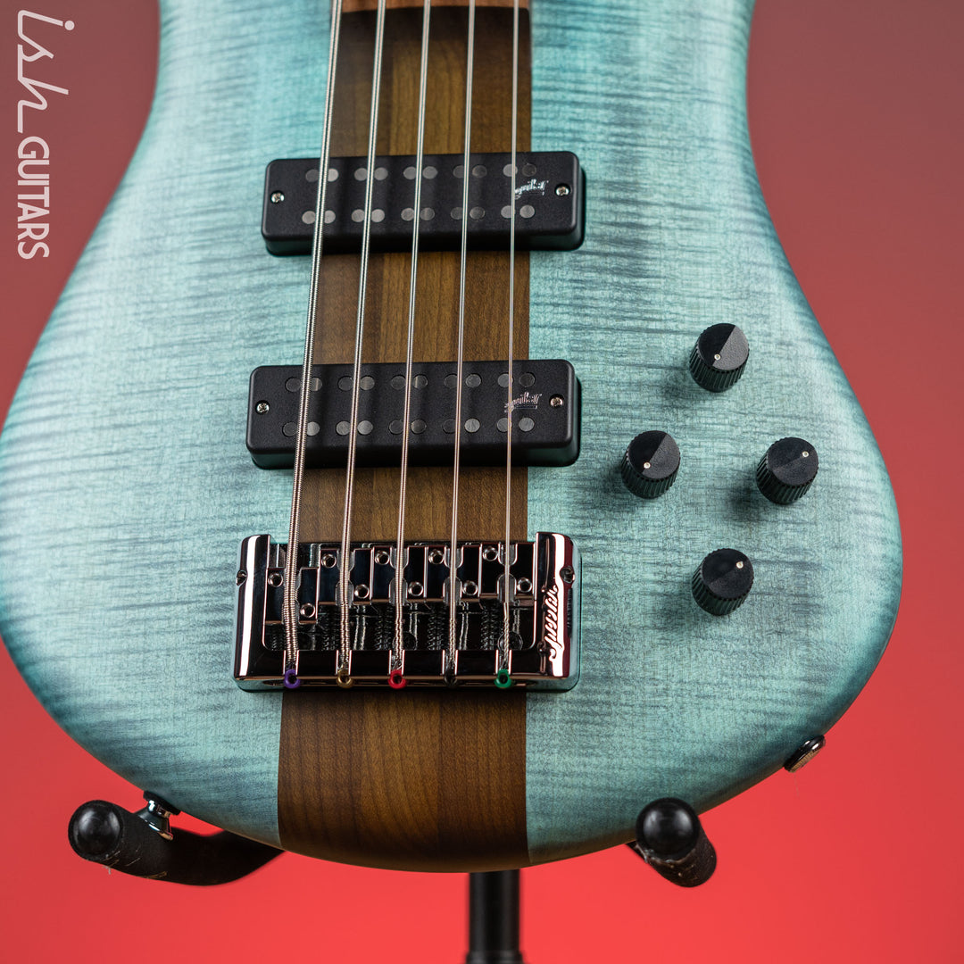 Spector Euro 5 RST 5-String Bass Turquoise Tide Matte
