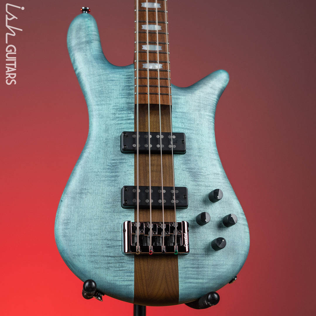 Spector Euro 4 RST 4-String Bass Turquoise Tide Matte