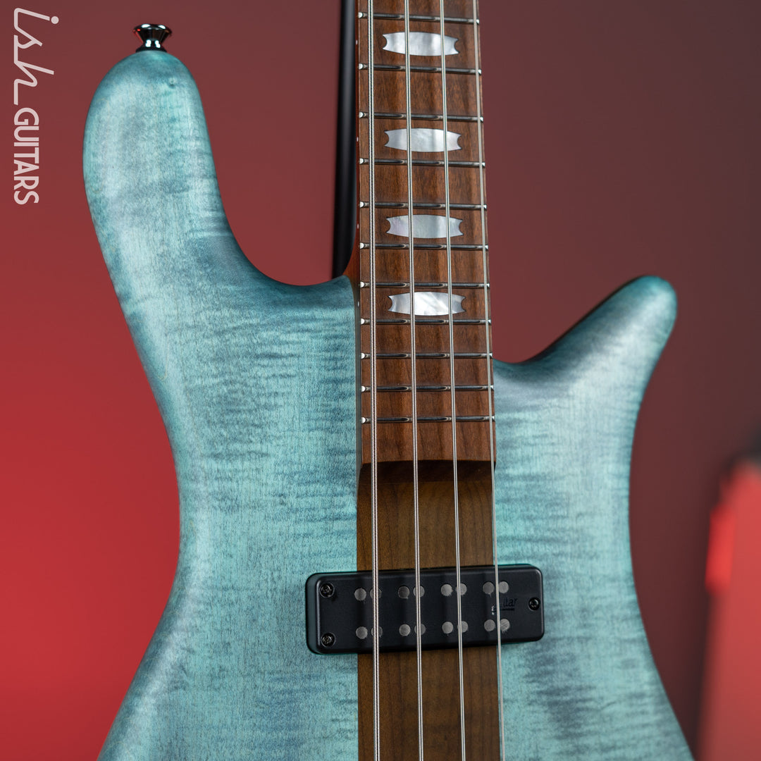 Spector Euro 4 RST 4-String Bass Turquoise Tide Matte