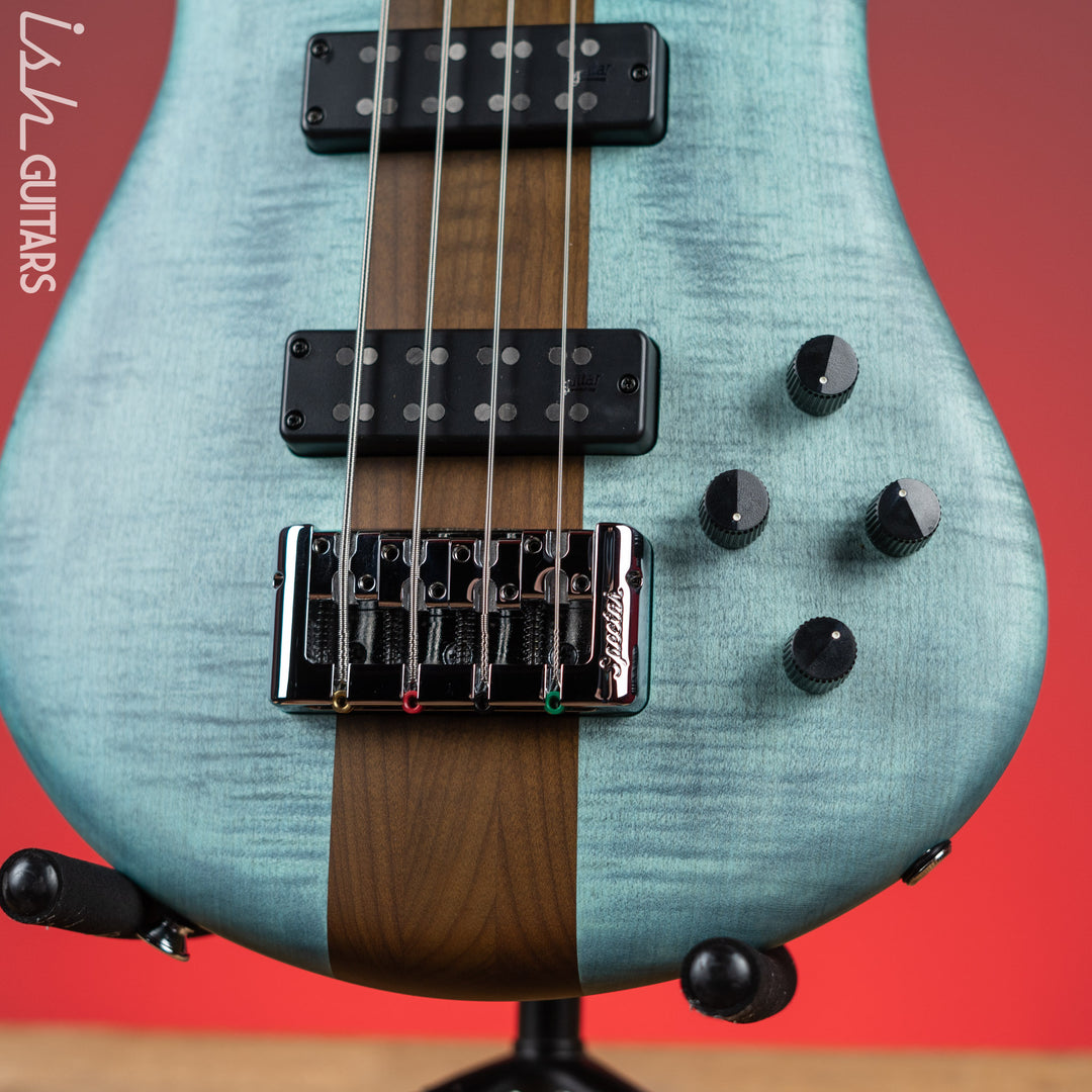Spector Euro 4 RST 4-String Bass Turquoise Tide Matte