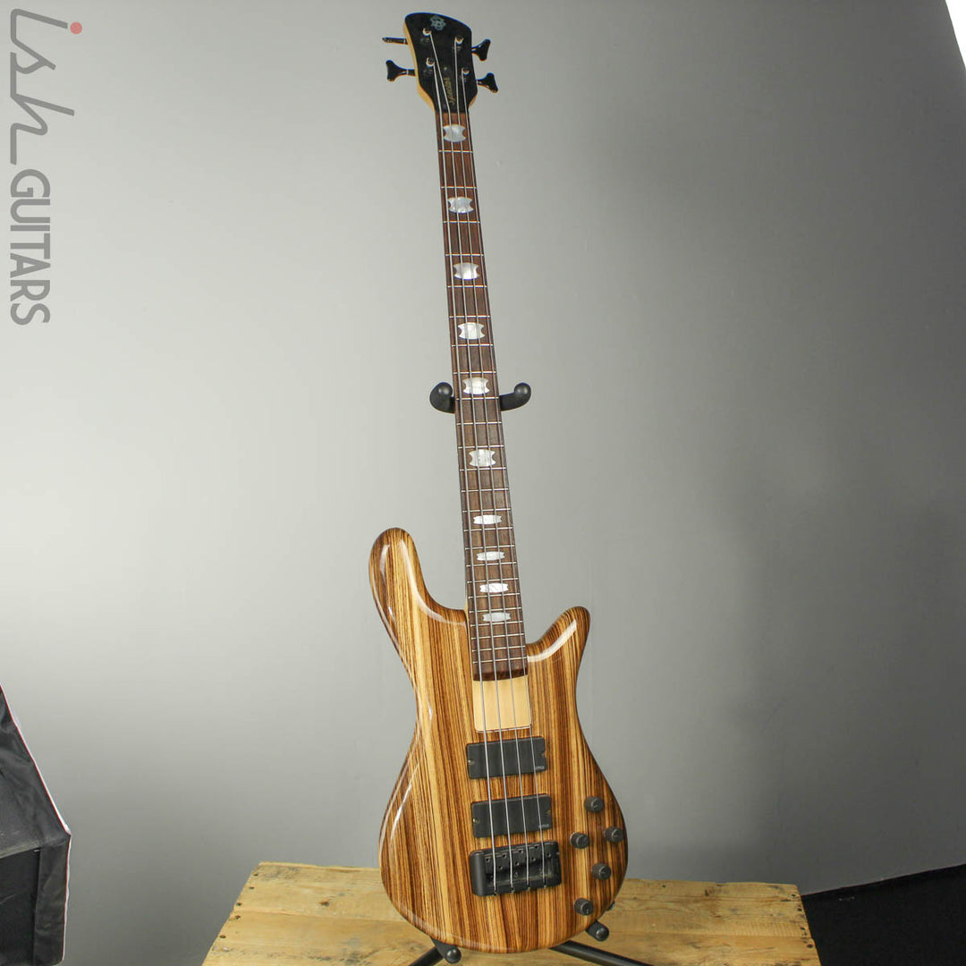 2008 Spector Euro Rebop4DLX Zebrawood