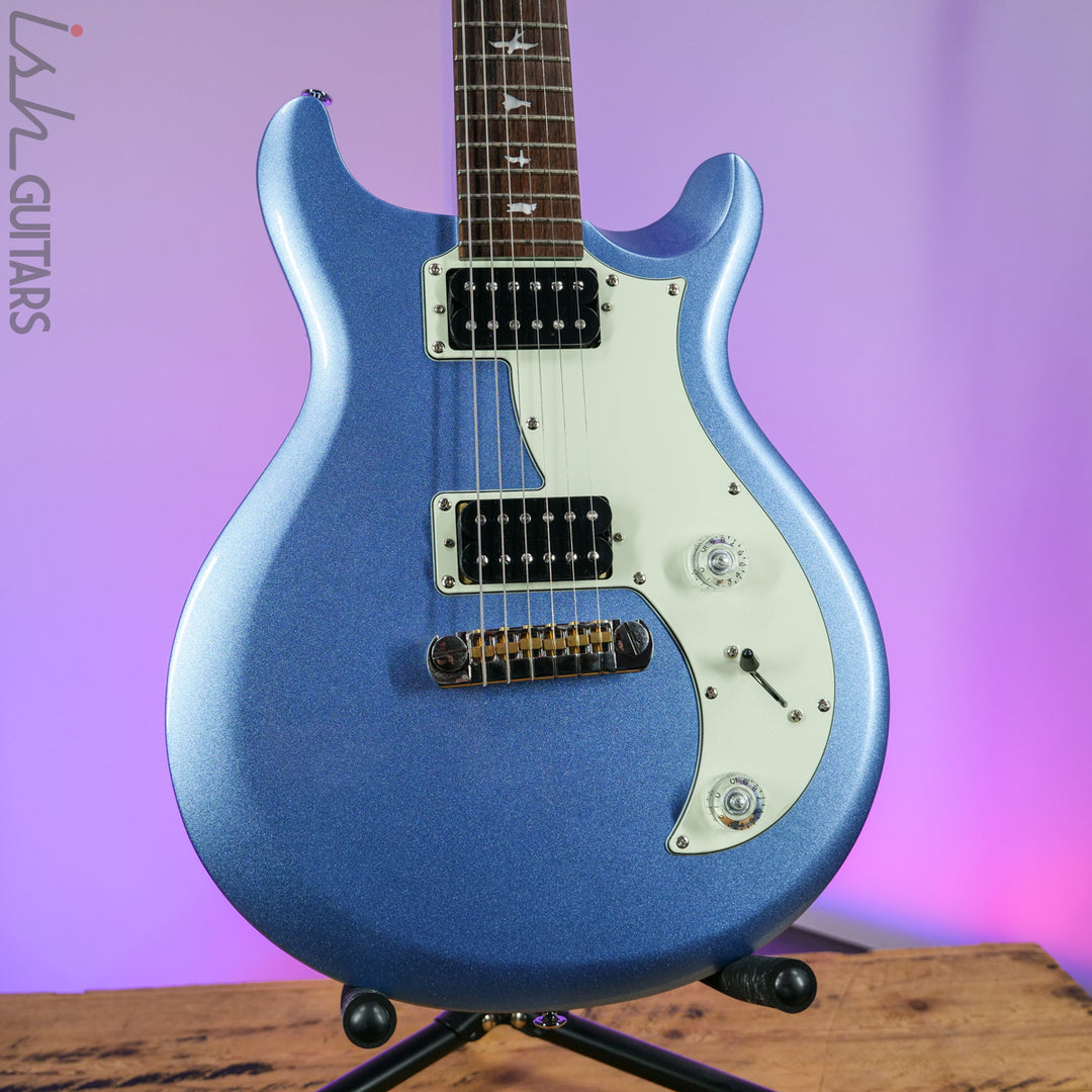 2019 PRS SE Mira Frost Blue Metallic