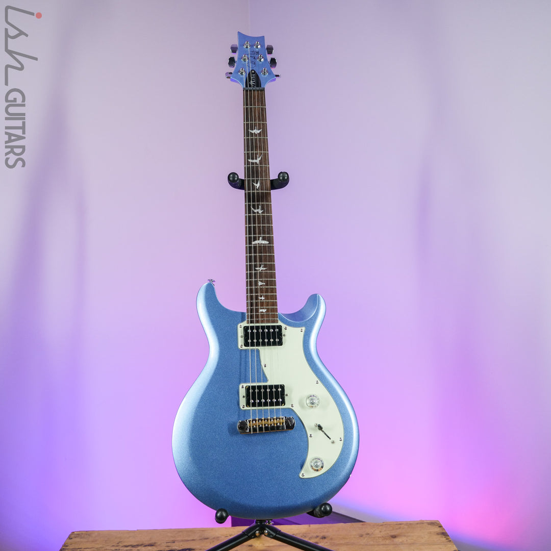 2019 PRS SE Mira Frost Blue Metallic