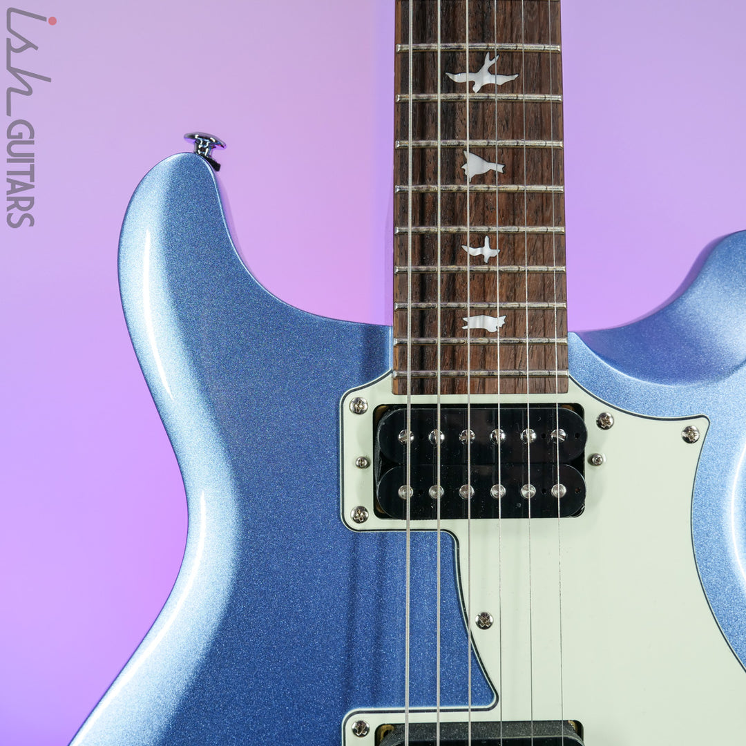 2019 PRS SE Mira Frost Blue Metallic