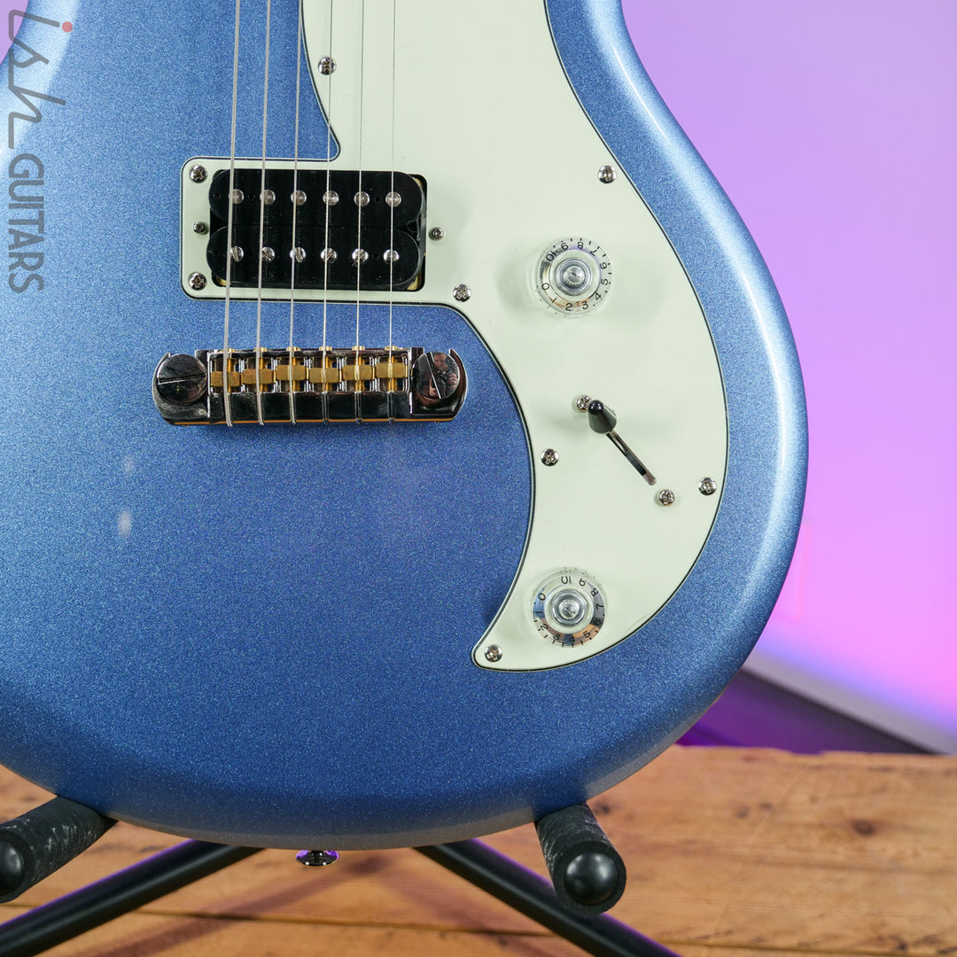 2019 PRS SE Mira Frost Blue Metallic