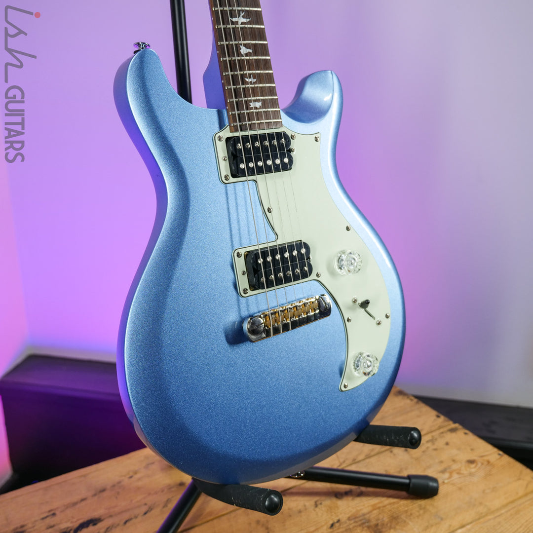 2019 PRS SE Mira Frost Blue Metallic
