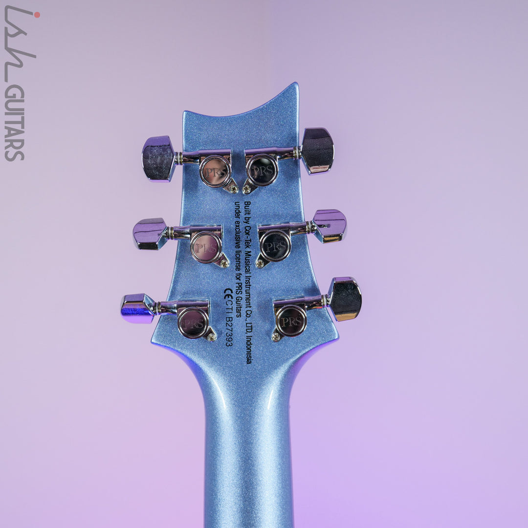 2019 PRS SE Mira Frost Blue Metallic