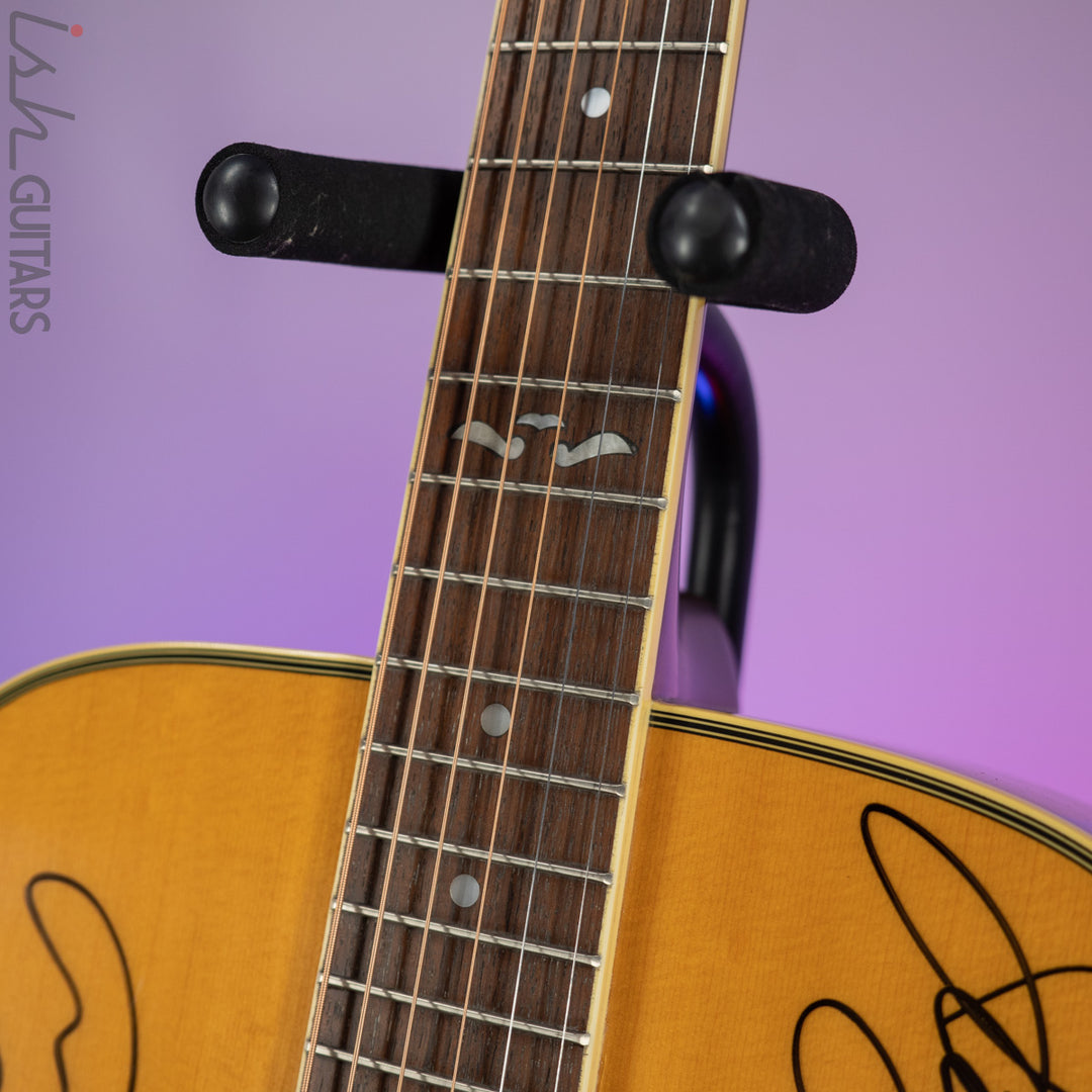 Early 1990s Alvarez 2560 Silver Anniversary Natural Signed by Crosby, Stills, &amp; Nash, Entwistle and more!