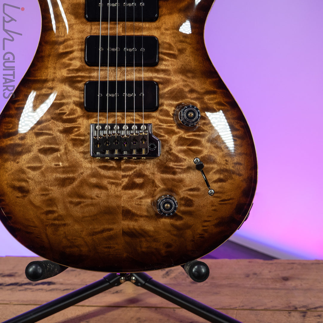 2020 PRS Wood Library Custom 22 Soapbar Copperhead Burst 10 Top