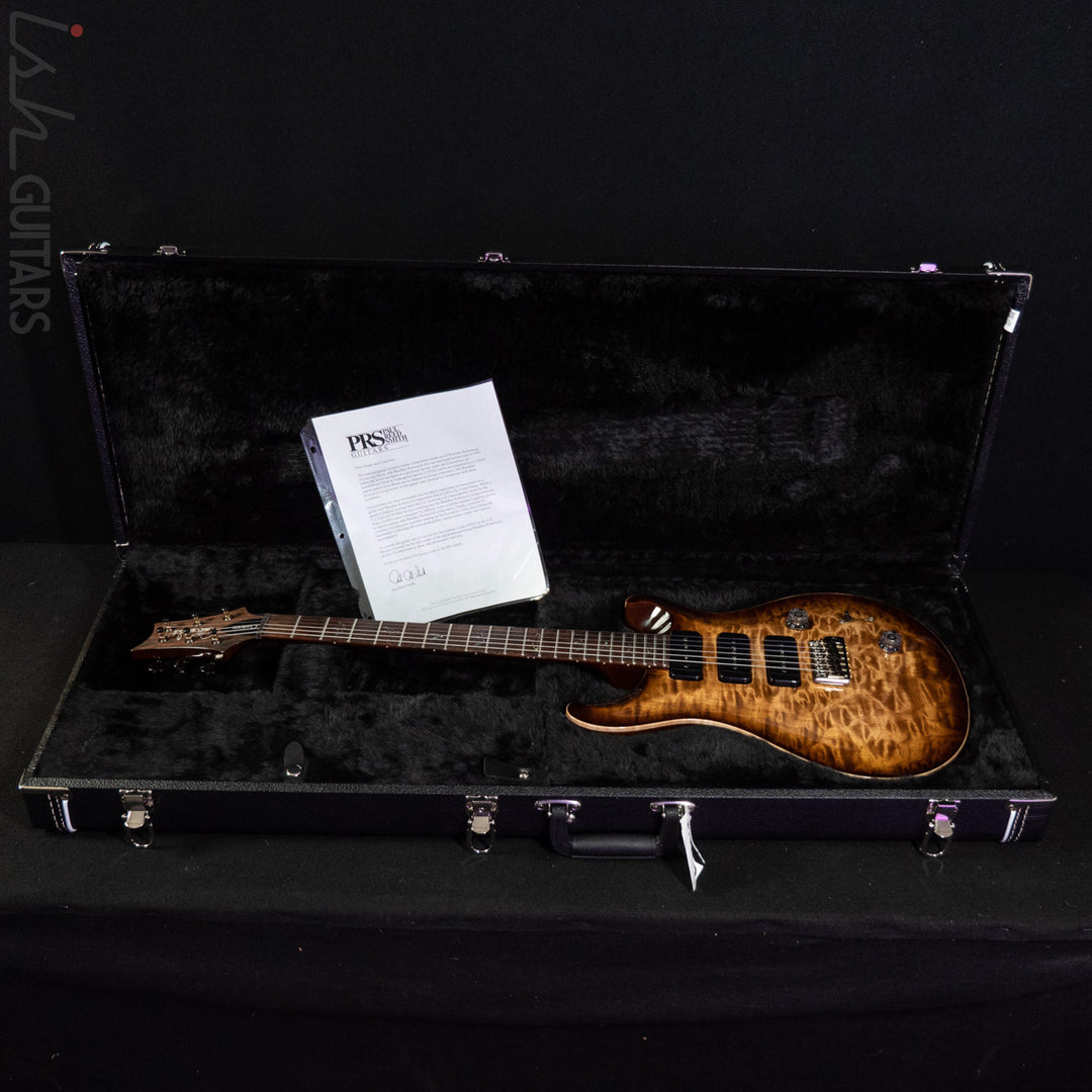 2020 PRS Wood Library Custom 22 Soapbar Copperhead Burst 10 Top
