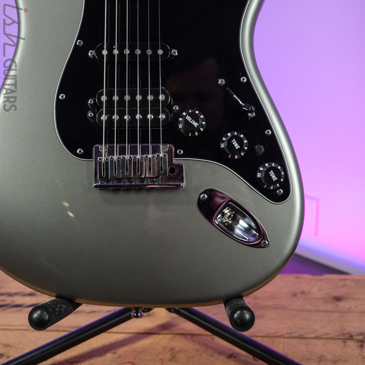 2012 Fender American Deluxe Stratocaster HSS Tungsten – Ish Guitars 2012 Fender American Deluxe Stratocaster HSS Tungsten – Ish Guitars