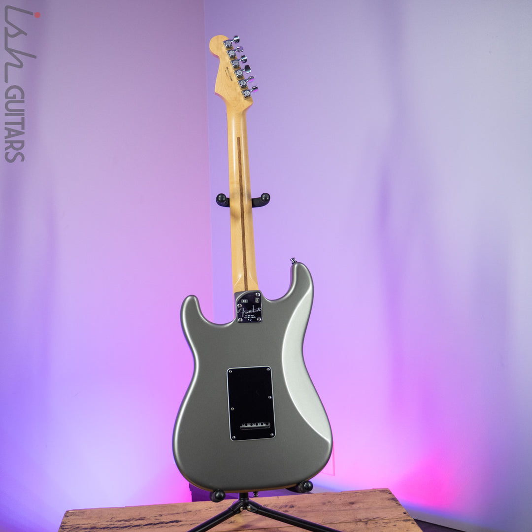 2012 Fender American Deluxe Stratocaster HSS Tungsten – Ish Guitars