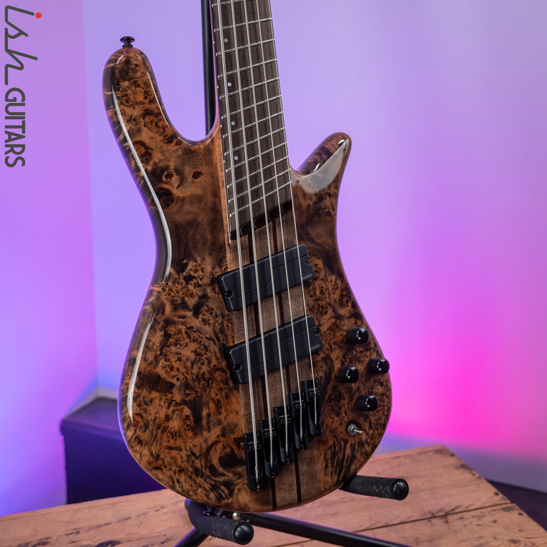 2021 Spector NS Dimension 5 Multi-Scale Super Faded Black Gloss