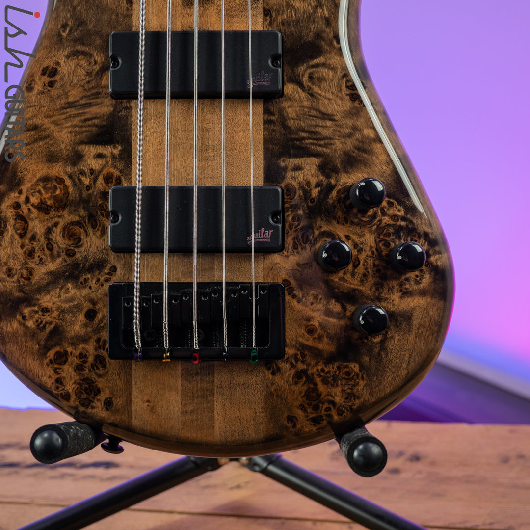 2021 Spector NS Ethos 5 Super Faded Black Gloss