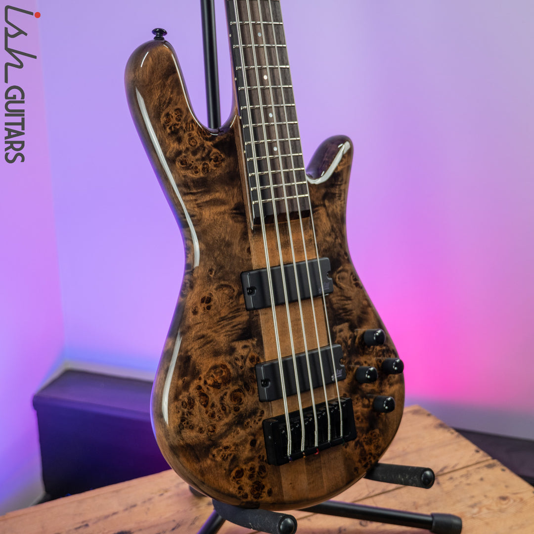 2021 Spector NS Ethos 5 Super Faded Black Gloss