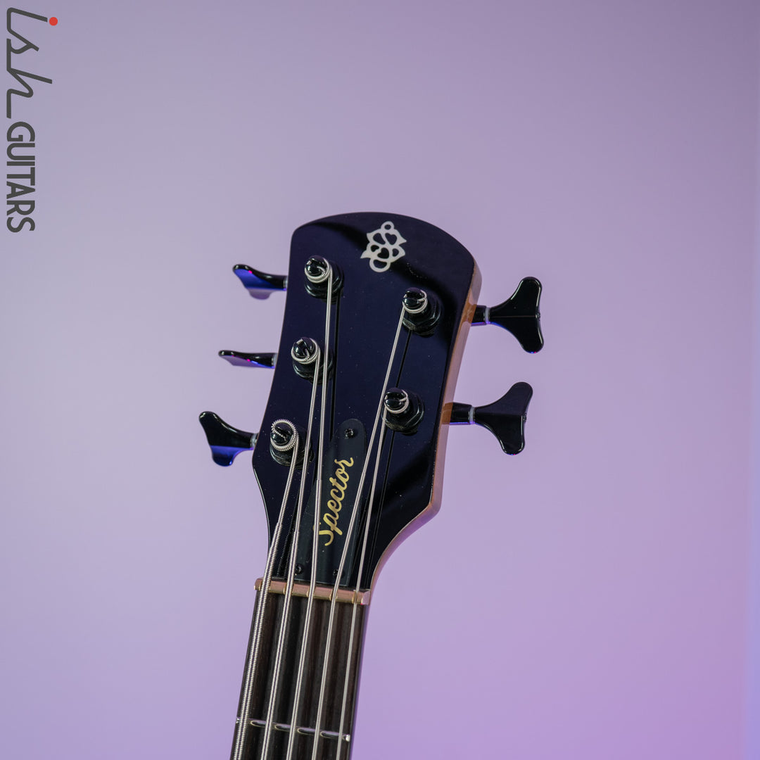 2021 Spector NS Ethos 5 Super Faded Black Gloss
