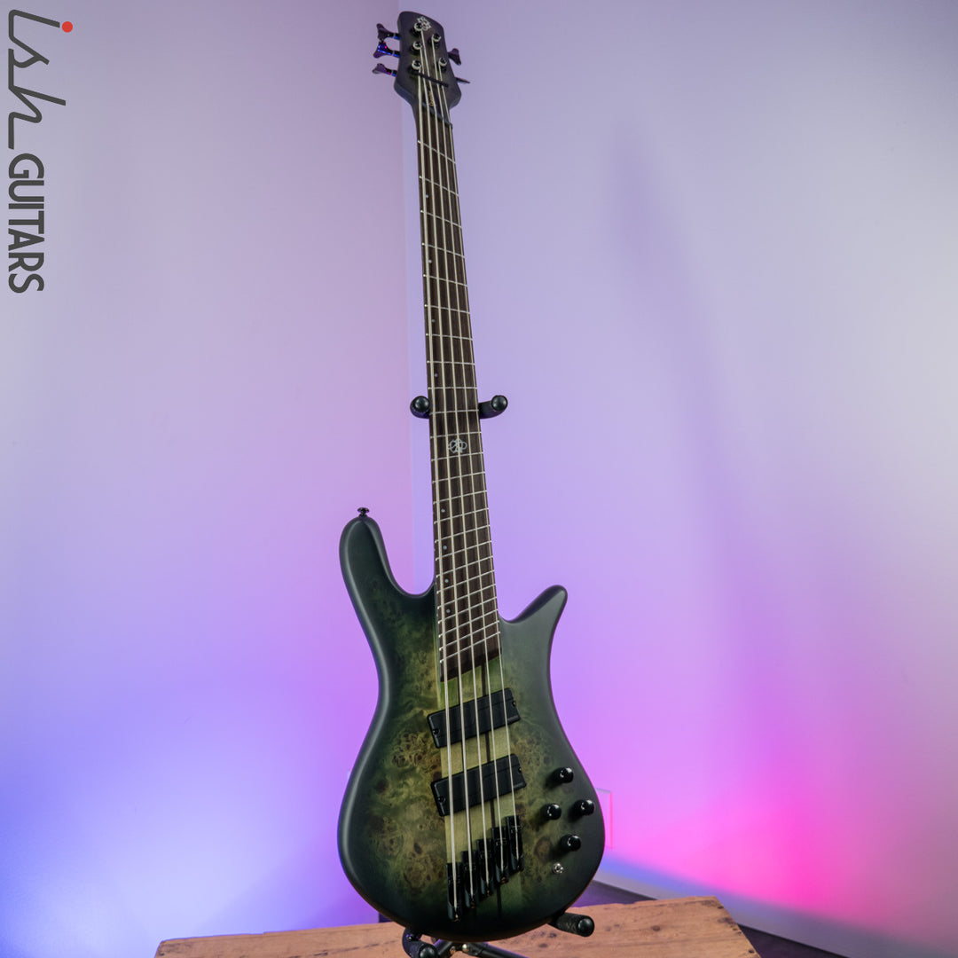 2021 Spector NS Dimension 5 Multi-Scale Haunted Moss Matte