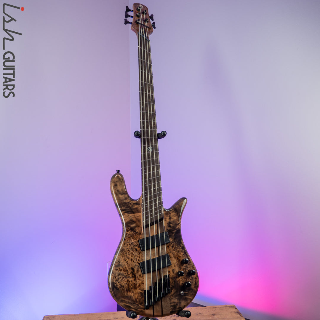 2021 Spector NS Dimension 5 Multi-Scale Super Faded Black Gloss